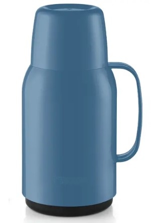 SANREMO - GARRAFA TERMICA PLASTICO GOSTAR AZUL - UN