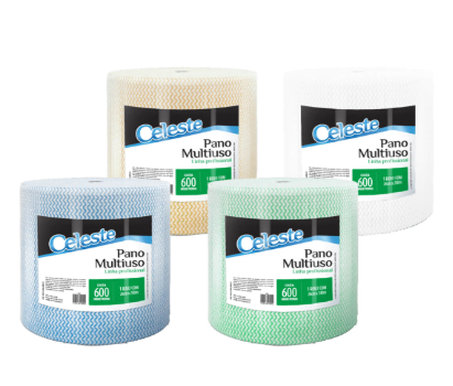 CELESTE - PANOS MULTIUSO LARANJA RL 26X240MT (CLT-884) - UN