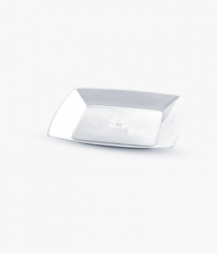 PLASTILANIA - PRATO PEQUENO SQUARE SORTIDO - CX.40X10