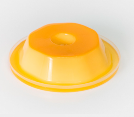 PLASTILANIA - FORMA PUDIM PEQUENA 120ML C/TAMPA - CX.30X10UN