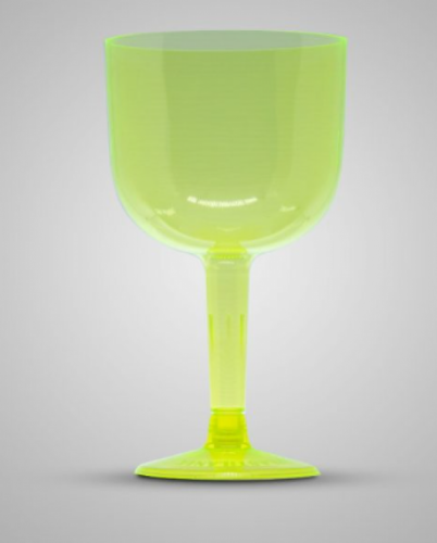 PLASTILANIA - TACA PIT-500 GIN AMARELA LIMAO GLASS - CX.08X04UN