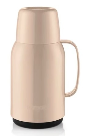 SANREMO - GARRAFA TERMICA PLASTICO GOSTAR BEGE - UN