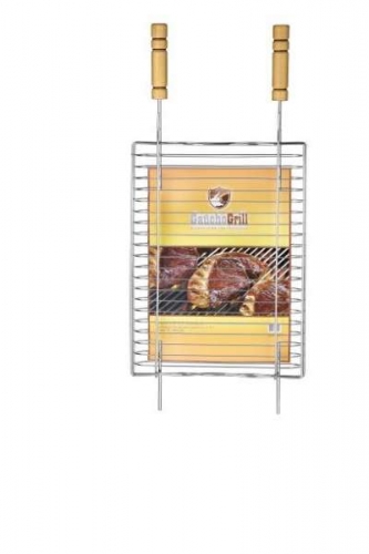 GRILAZER - GRELHA GAUCHA DUPLA 36CMX50CM