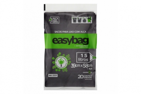 RMF - SACO PLASTICO EASY BAG EMBALADO 015 LT - PT.20UN