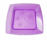 PLASTILANIA - PRATO GRANDE SQUARE LILAS - CX.30X10UN