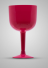 PLASTILANIA - TACA PIT-500 GIN ROSA GLASS - CX.08X04UN